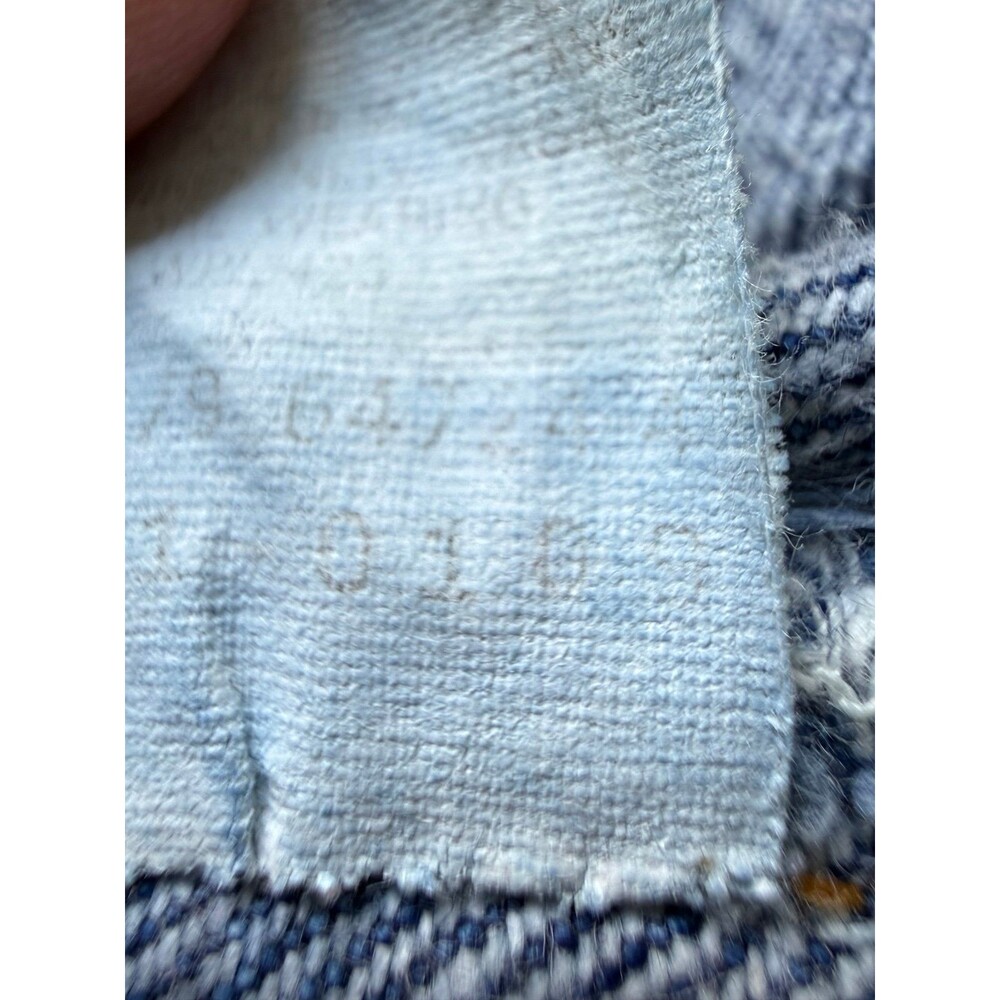 Vintage 80s Levi’s 501 Red Tag Made in USA Acid Wash Jeans 31x32 Women’s - Picture 10 of 12